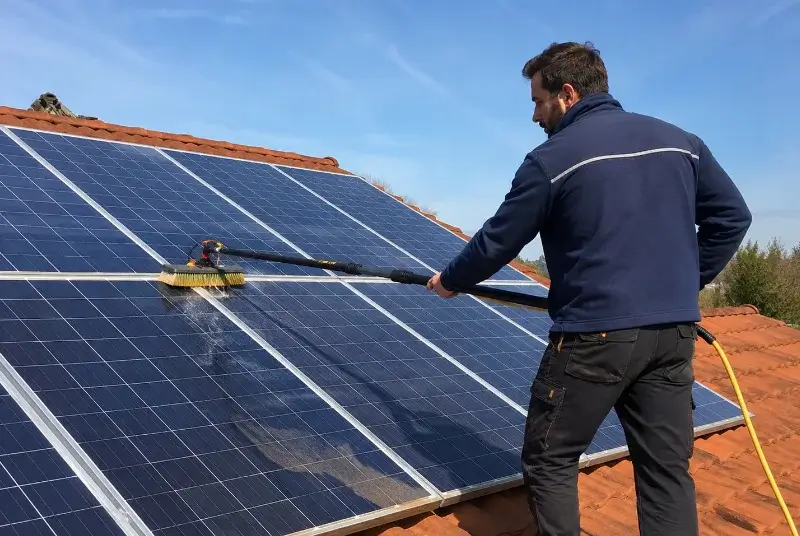 Nettoyage et entretien de panneaux solaires à Cadours